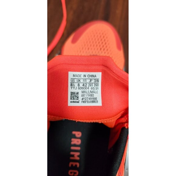 Size 8.5 - adidas Solar Boost 3 Solar Red Night Metallic - Picture 8 of 11